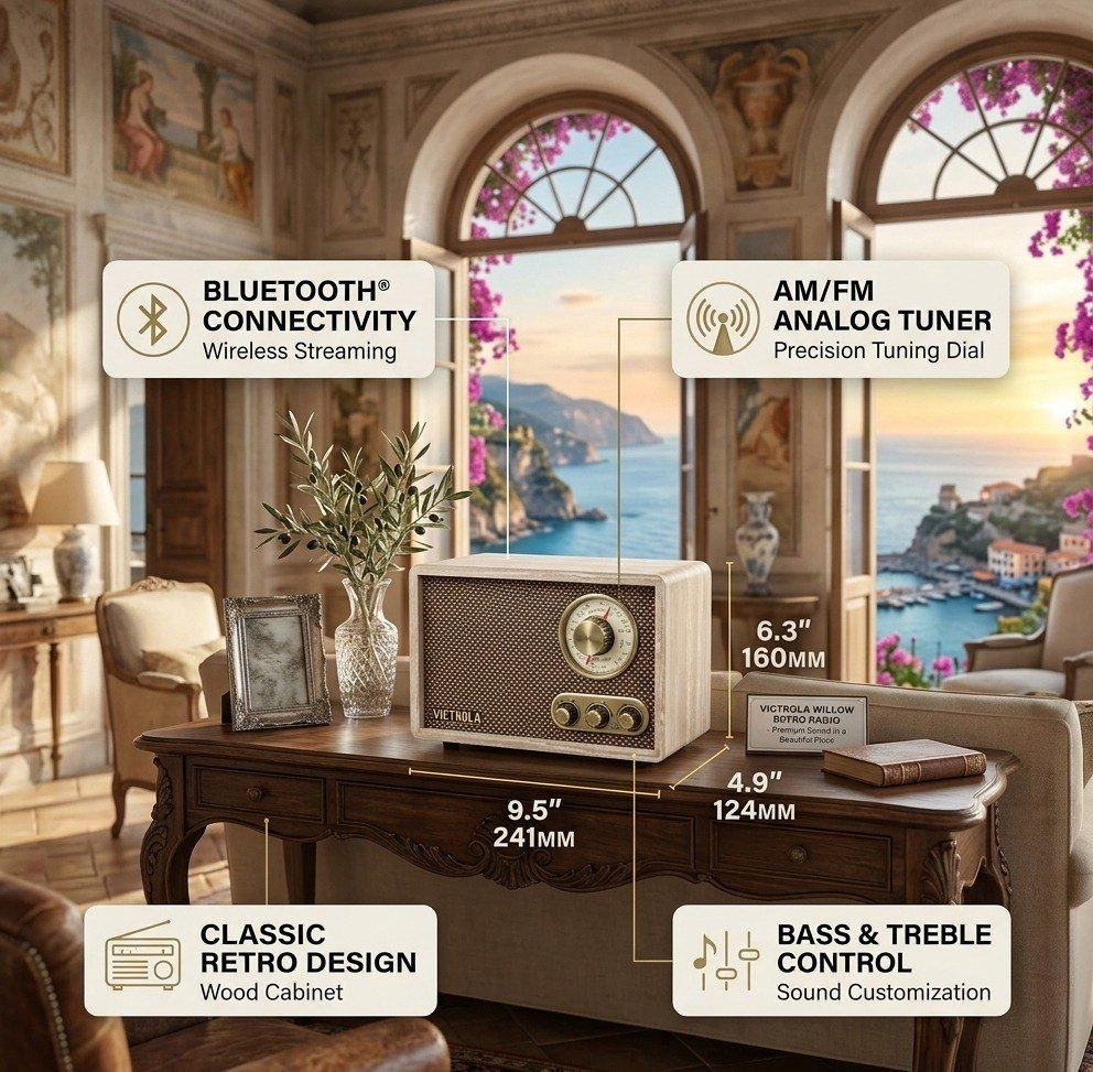 Victrola Bluetooth Radio